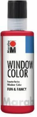 Produktbild von Window Color fun&fancy - Rubinrot 038 80 ml. Packung mit 6 Stück