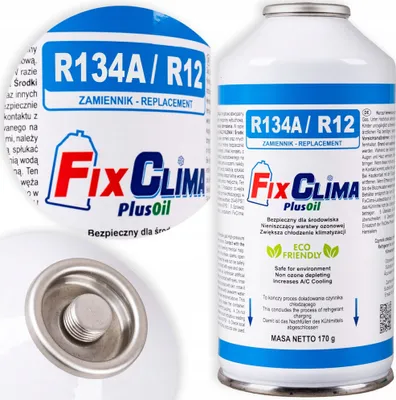 Image de Le gaz de remplacement R134A de Climate hammer pour les voitures de 1994 à 2016.