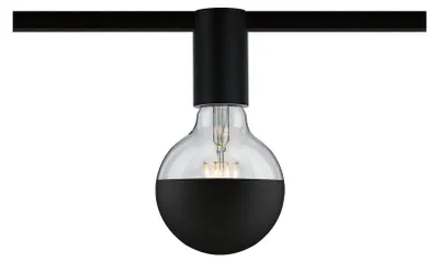 Produktbild von Paulmann Socket, Schienenlichtschranke, E27, 1 Glühbirne(n), Schwarz