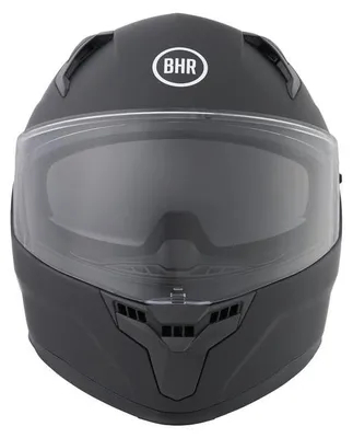 Produktbild von BHR 831 ROCKET, Vollvisierhelm Doppelvisier ECE 22.06, Vollvisierhelm mit Sonnenblende, Matt-Schwarz, XS