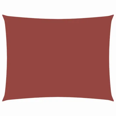 Image de vidaXL Voile d'ombrage Oxford Rectangulaire 5x6 m Terraco-Rouge