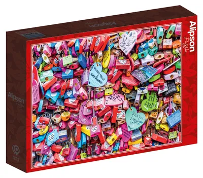 Immagine prodotto di Puzzle Alipson Love Padlocks – 1000 pezzi