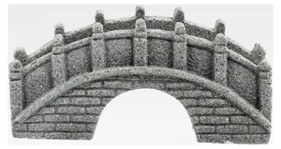 Produktbild von Sandstein Miniaturbrücke Bastelmodell mit Brückenornament für kreative Bonsai-Landschaften und Felsengarten-Zubehör