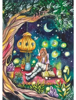Zdjęcie produktu dla Magnolia Puzzle Boho Vibes 1000 elementów kolorowa zabawka