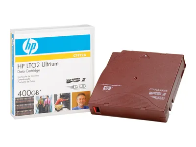 Produktbild von HPE C7972A, Leeres Datenband, LTO, 200 GB, 400 GB, Rot, 11,3 cm (4.45")