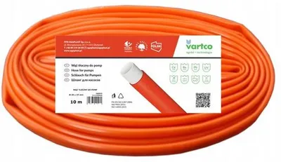 Productafbeelding van 2-laags Afvoerslang voor dompelpompen UV-bestendige transportband Flexibele slang (1 Inch 25 mm 10 m)