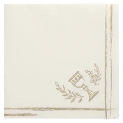 Produktbild von 50 Servietten "ROYAL Collection" 1/4-Falz 40 cm x 40 cm "Communion / Confirmation"