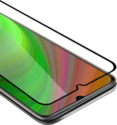 Immagine prodotto di Cadorabo pellicola blindata per Xiaomi Redmi 10X 5G pellicola protettiva in nero schermo pieno vetro temperato protezione display