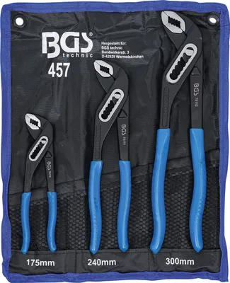 Produktbild von BGS 457 Wasserpumpenzangen-Satz, 3-tlg.