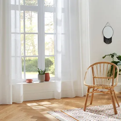 Produktbild von Vorhang "sab" weiß 140x240cm  - Atmosphera créateur d'intérieur