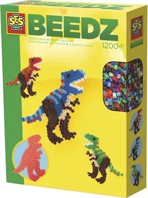 Obrázok produktu pre Kreatívna sada nažehľovacích korálok T-Rex 1200 kusov