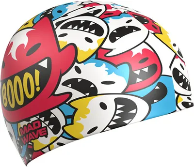Image de Madwave Booo ! Bonnet de natation junior Multicolore One Size