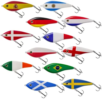 Produktbild von Swim Glidebait World Cup 12cm 53g Suspending - Jerkbait, Farbe:Sweden