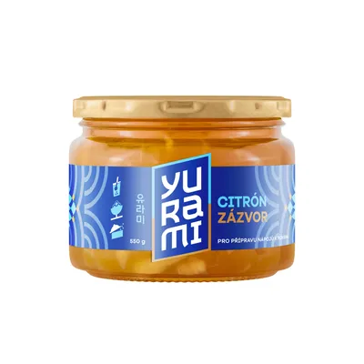 Productafbeelding van Yurami Citron en gember, 550 gram