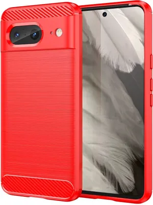 Produktbild von König Design Hülle kompatibel mit Kunststoff Soft Handyhülle - Handy Case Rot