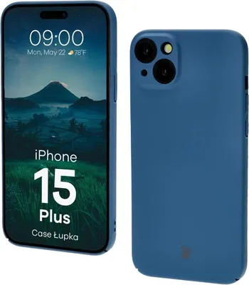 Produktbild von Bizon Case Lupka Apple iPhone 15 Plus blau
