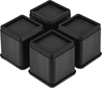 Productafbeelding van Meubelverhogers - Verhoog je meubels met 10,6 cm of 20,5 cm (4 stuks)