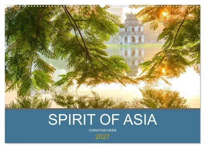 Produktbild von Spirit of Asia (Wandkalender 2027 DIN A2 quer), CALVENDO Monatskalender