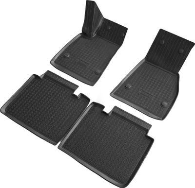 Obrázek produktu pro 3D gumové rohože vhodné pro Tesla Model S | BJ od roku 2012> | přesně padnoucí s okrajem