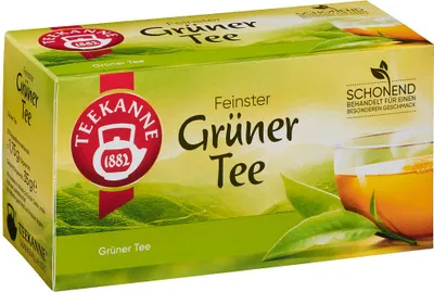 Produktbild von Teekanne Hochland Grüner Tee (20x1,75g Packung)