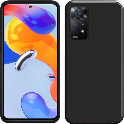 Produktbild von Redmi Note 11 Pro Hülle, Flüssig Silikon Weich Gummi Schutzhülle für Xiaomi Redmi Note 11 Pro 4G / 5G Black