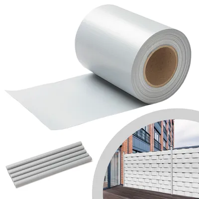 Obrázok produktu pre Jiubiaz 6x 70m Film na ochranu súkromia Garden Joy Film PVC plot Film Privacy Strip,Grey
