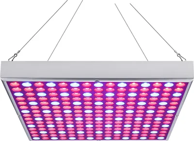 Produktbild von EINFEBEN LED Pflanzenlampe Grow Lampe 15W 225 LEDs Vollspektrum  Pflanenlicht Wachstumlampe Blumenlampe Für Hydroponic, Indoor Seeding Veg Flower, Grow Tent und Greenhouse Pflanzenleuchte Garten- & Gewächshaus-Zubehör