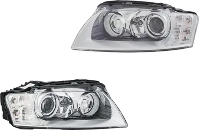 Image de Kit phares principaux gauche 12 V H8 W5W P21W D2S Bi-Xénon HELLA pour AUDI A8