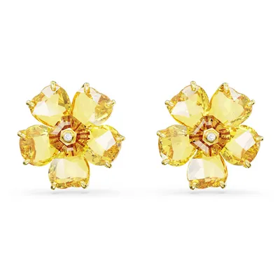 Produktbild von Swarovski Idyllia Ohrstecker Damen Blume Gelb Goldlegierungsschicht 5650571