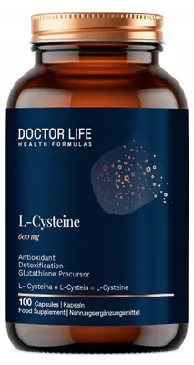 Immagine prodotto di L-Cisteina 600mg integratore alimentare 100 capsule
