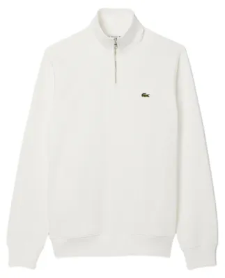 Image de Lacoste Sh1927 Half Zip Sweatshirts Couleur Blanc