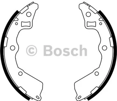Produktbild von Bosch Bremsbackensatz  0 986 487 757