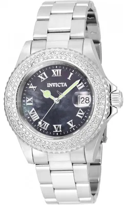 Obrázek produktu pro Invicta Angel 21711 Dámské Hodinky - Quartz Hnutí - Nerezová Ocel s Perlovým Ciferníkem - 40 mm