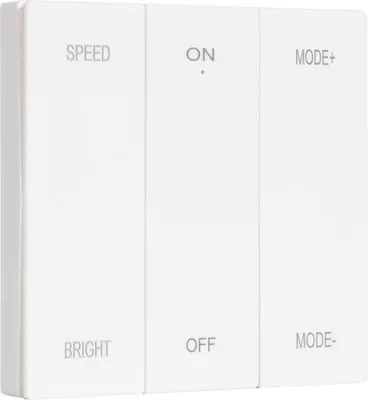 Produktbild von Controller Dimmer für digitale LED-Streifen 12/24 V DC + RF-Fernbedienung 6 Tasten Einfarbig