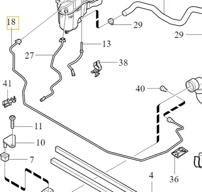 Immagine prodotto di VOLVO V70 XC70 linea di scarico del serbatoio wyrown 2.4D