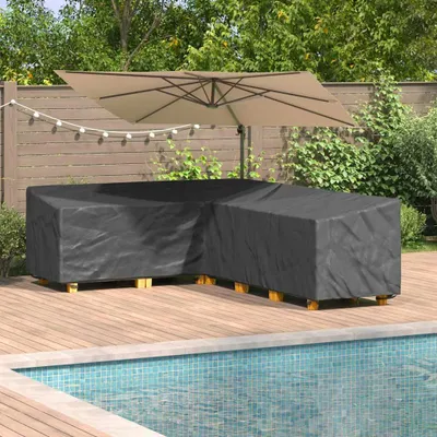 Produktbild von Möbel Schutzhülle für Gartenmöbel 286 x 222 x 80 cm 210D Stoff - Gartenmöbel-Schutzhüllen 4105690