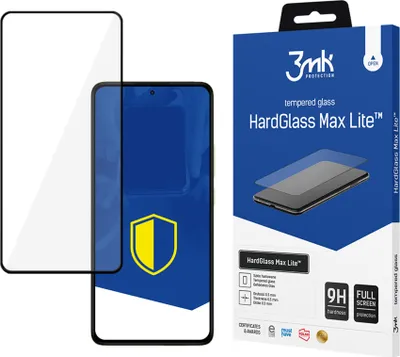 Obrázok produktu pre 3mk - HardGlass ochranné sklo na Xiaomi Redmi Note 14 Pro 4G / 14 Pro 5G / 14 Pro+ 5G - čierne
