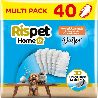 Obrázok produktu pre Rispet Duster – odstraňuje prach a chlpy vďaka 3D štruktúre, ideálny na miestach, ktoré sú ťažko dostupné