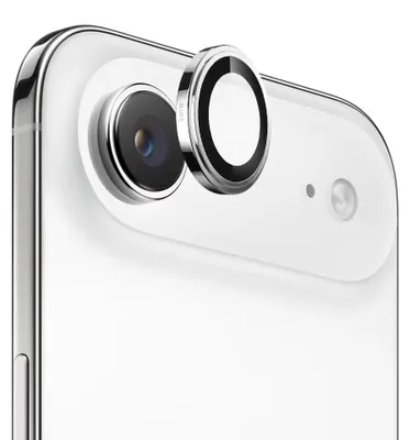 Zdjęcie produktu dla Blueo Sapphire Crystal Original szkło obiektywu do iPhone'a 17 - srebrne