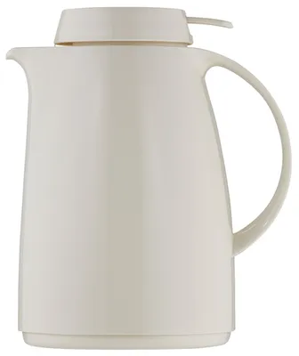 Produktbild von Helios Isolierkanne Servitherm 1,0 l weiß mit Drucktaste