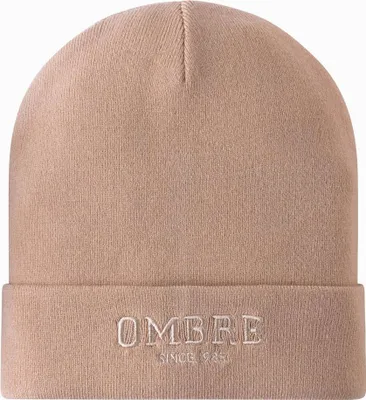 Obrázok produktu pre Ombre Clothing Pánska čiapka Raguk tmavo béžová Univerzální
