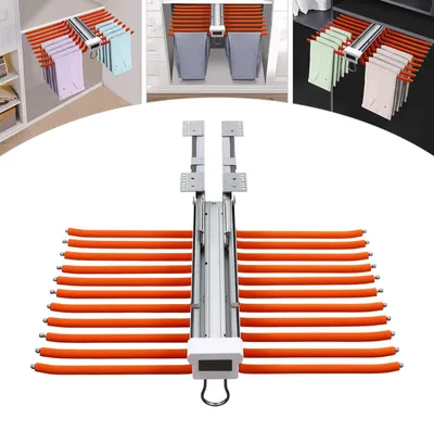Produktbild von Ausziehbarer Hosenhalter aus Aluminiumlegierung für Kleiderschränke