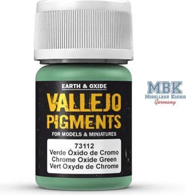 Productafbeelding van Vallejo 73.112, Zelená, 35 ml, 1 stuk, Chroomoxidegroen