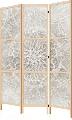 Immagine prodotto di LUMASOUL Paravento monofacciale, paravento divisorio per interni, motivo boho giapponese, 135x172 cm