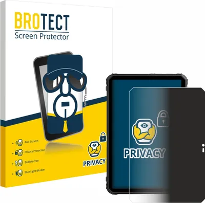 Produktbild von BROTECT Sichtschutzfolie für Blackview Active 7 Anti-Spy Privacy Sichtschutz Blickschutz Folie Blaulicht-Schutz