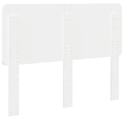 Image de Tête de lit vidaXL en bois blanc