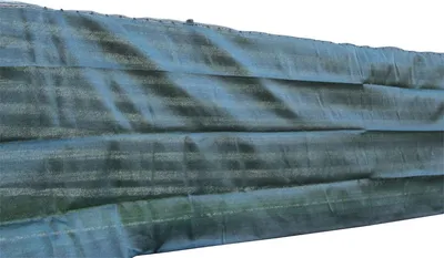 Produktbild von Zaunblende dunkelgrün 1,5x5 m, 90% blickdicht, 150g pro m²