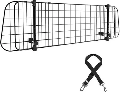 Produktbild von Hundebereich für Auto – Verstellbare Breite: 30 x 90-145 cm