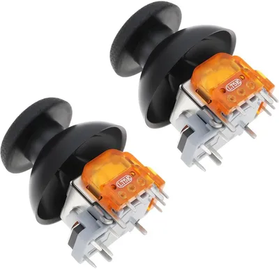 SPHProducts Hall Effect Joystick - Präzision - Kompatibel mit PS5 - Joystick Caps - Verbessern Sie Ihr Gameplay - 2 Stück
