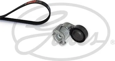 Produktbild von GATES Keilrippenriemensatz K015PK848 für FORD Focus II Schrägheck (DA_ HCP DP)